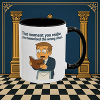 Masonic Mugs Ready to Go – Wrong Ritual (Accent Coloured 11oz Mug) Printify