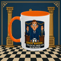 Masonic Mugs - Masonic Watchfulness - Senior Warden Printify