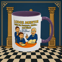 Masonic Mugs - Lodge Mentor: Fraternal Ritual Guidance, Lodge Mentor Printify