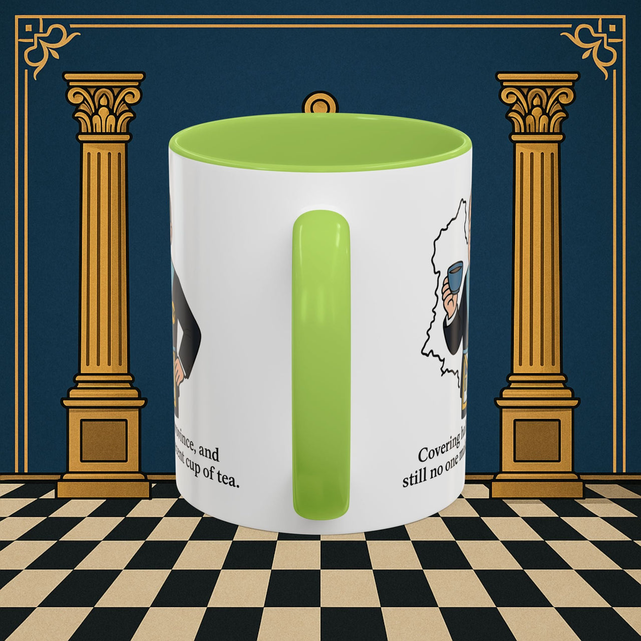 Masonic Mugs - Provincial Tea Troubles - Assistant Provincial Grand Master Printify