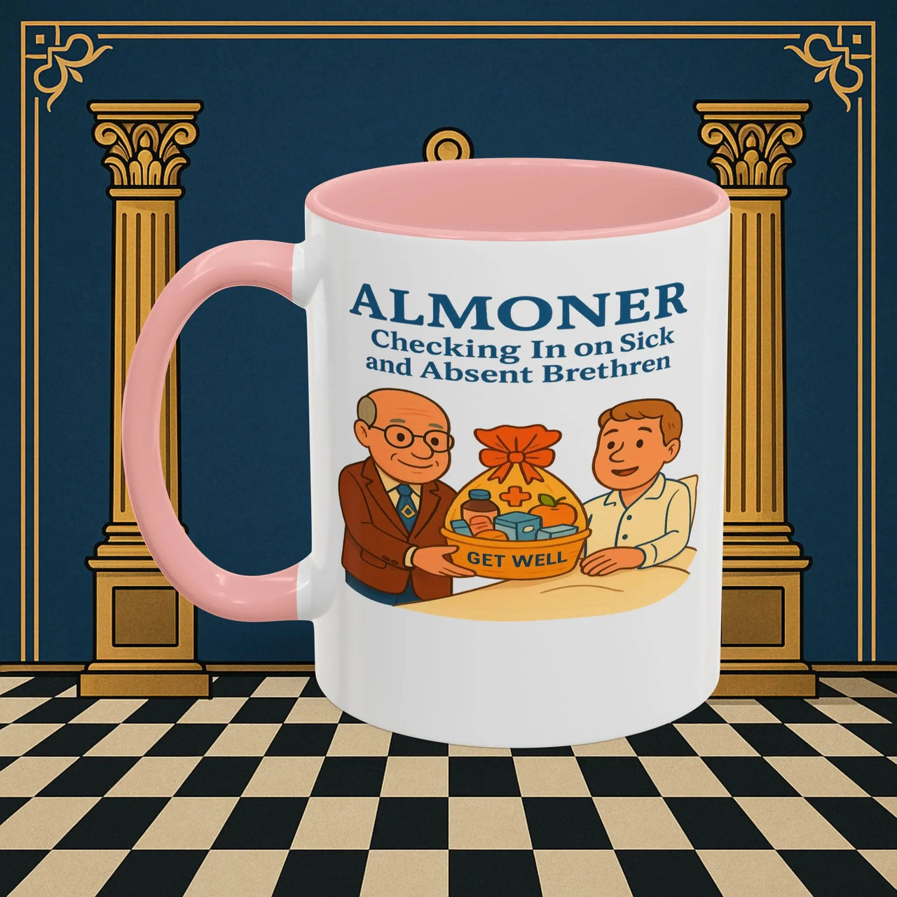 Masonic Mugs - Compassion Basket - Almoner Printify