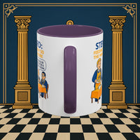 Masonic Mugs - Refreshment of Reason - Steward Printify