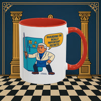 Masonic Mugs - Top Secret Fridge - Tyler Printify