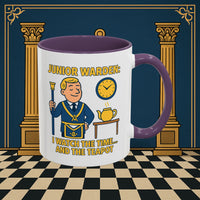 Masonic Mugs - Masonic Moments: Lodge Officer's Tea Time, Junior Warden Printify