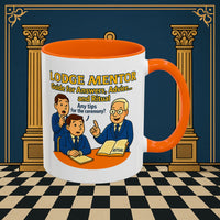 Masonic Mugs - Lodge Mentor: Fraternal Ritual Guidance, Lodge Mentor Printify