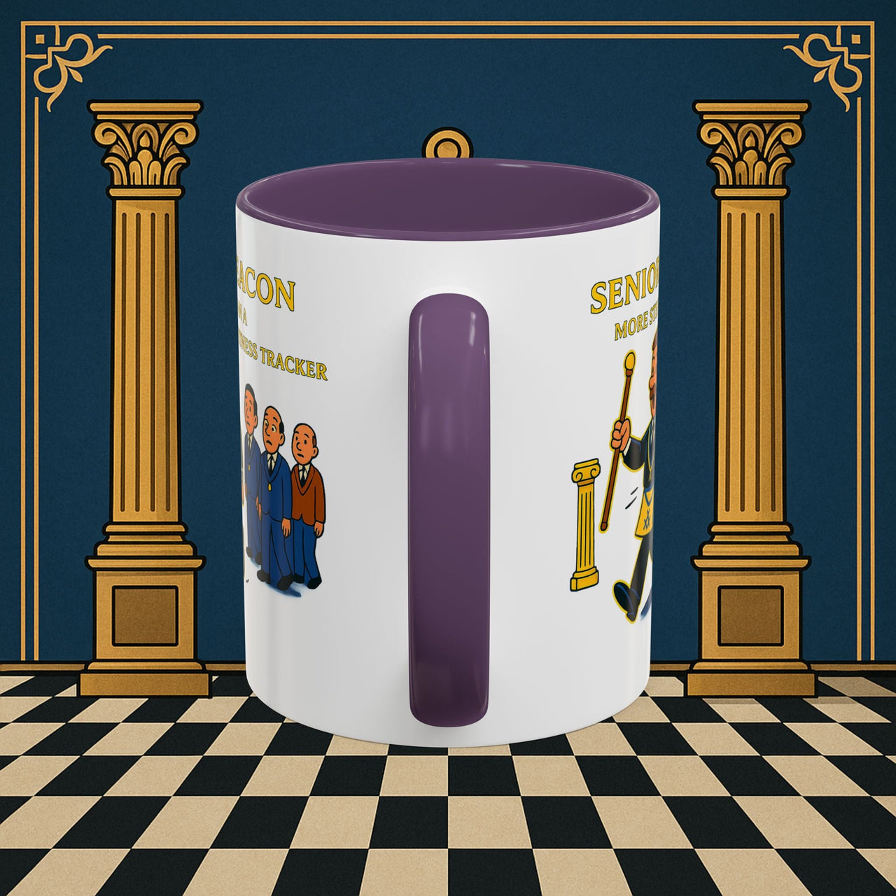 Masonic Mugs - Stepping Out - Senior Deacon Printify