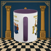 Masonic Mugs - Stepping Out - Senior Deacon Printify