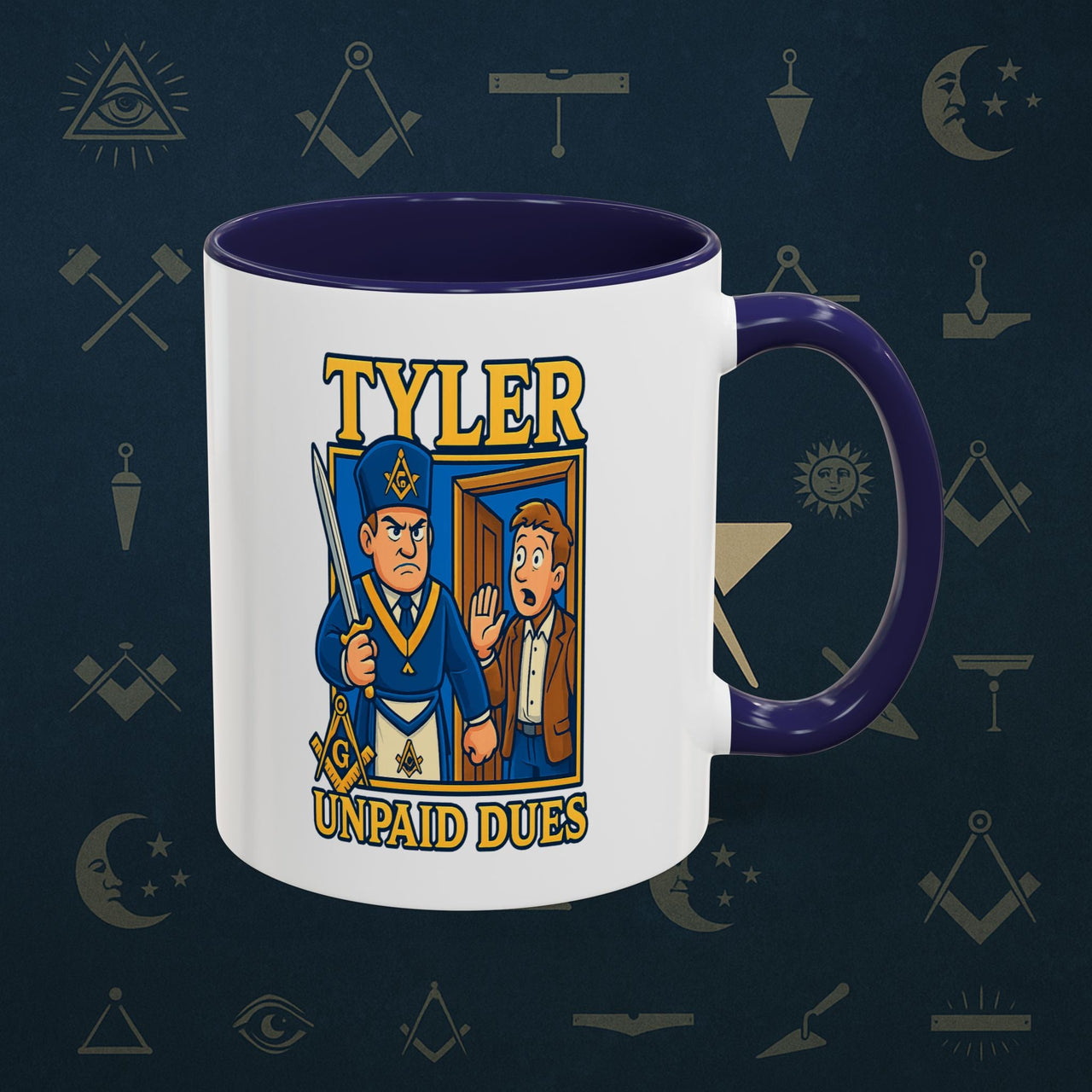 Masonic Mugs - Tyler's Reckoning - Tyler Printify