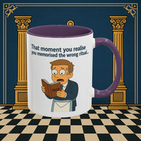 Masonic Mugs Ready to Go – Wrong Ritual (Accent Coloured 11oz Mug) Printify