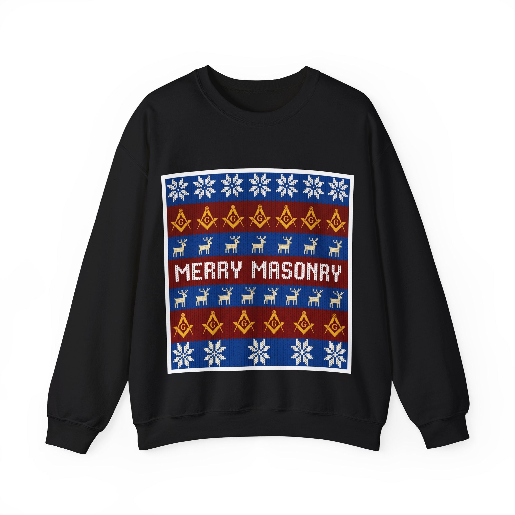 Merry Masonry Masonry Sweatshirt Printify