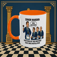 Masonic Mugs - Lodge Leadership - Senior Warden Printify