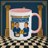 Masonic Mugs - Welcoming New Brothers - Membership Secretary Printify