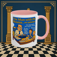 Masonic Mugs - Bureaucratic Blues - Secretary Printify