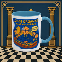Masonic Mugs - Masonic Melodies - Organist Printify