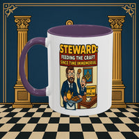 Masonic Mugs - Feeding Freemasonry's Fellowship - Steward Printify