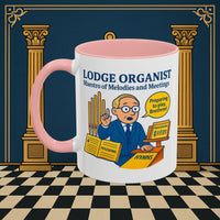 Masonic Mugs - Maestro of Melodies - Organist Printify