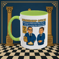 Masonic Mugs - Welcome to the Club - Membership Secretary Printify
