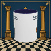 Masonic Mugs Ready to Go – Wrong Ritual (Accent Coloured 11oz Mug) Printify