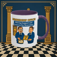 Masonic Mugs - Welcoming New Brothers - Membership Secretary Printify