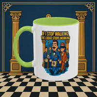 Masonic Mugs - Walking the Masonic Path - Senior Deacon Printify