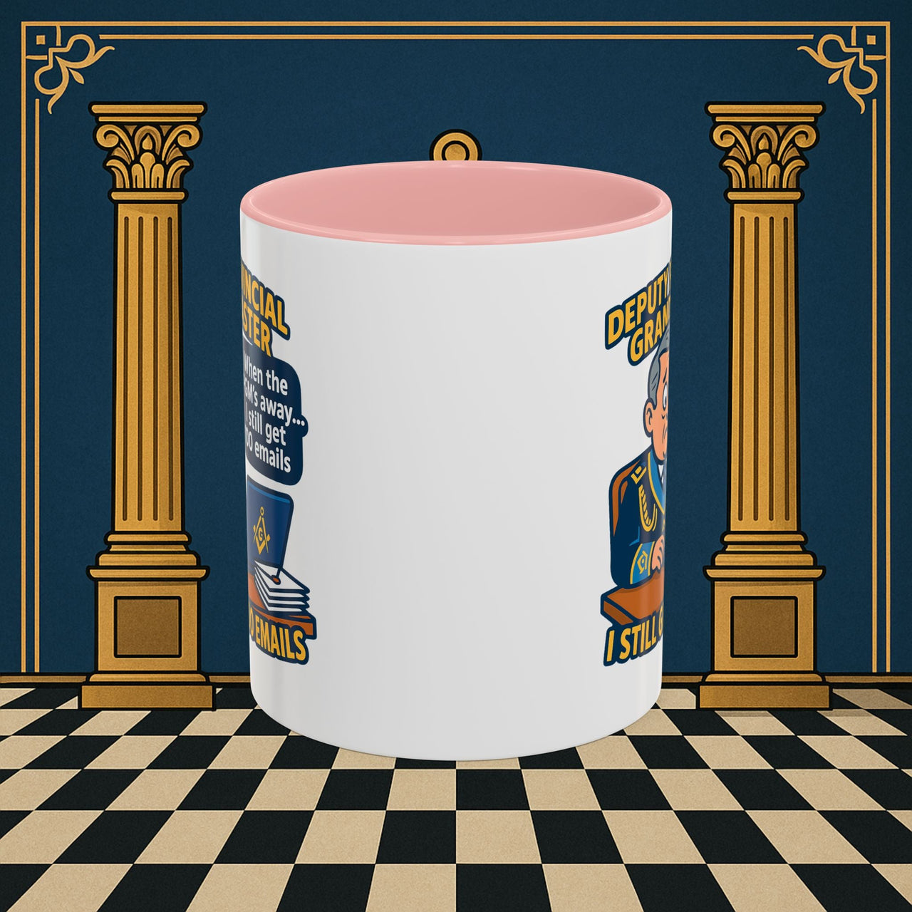 Masonic Mugs - Email Overload - Deputy Provincial Grand Master Printify