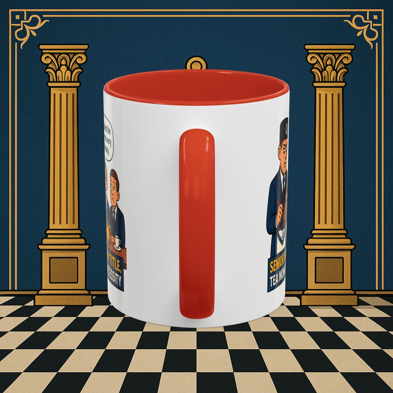 Masonic Mugs - Tea Rota Titans - Senior Warden Printify