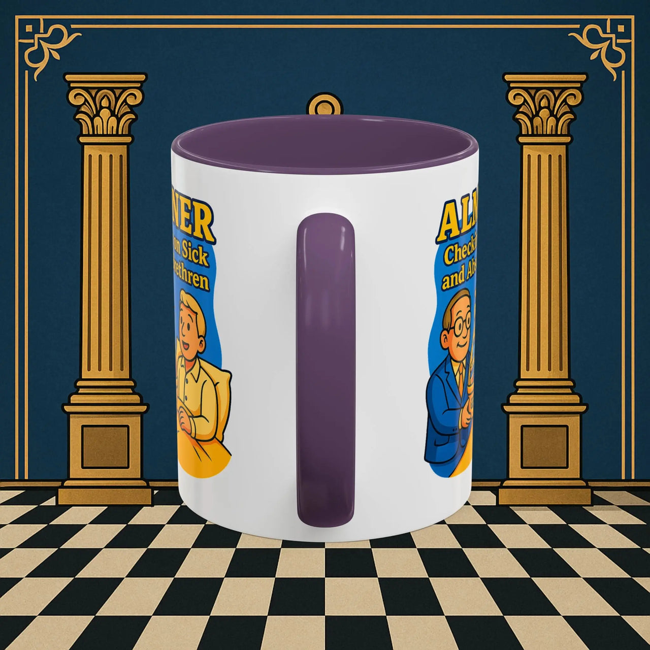Masonic Mugs - Caring Compassion - Almoner Printify