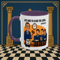 Masonic Mugs - Lodge of Endless Deliberation - Senior Warden Printify