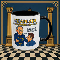 Masonic Mugs - Divine Guidance - Chaplain Printify