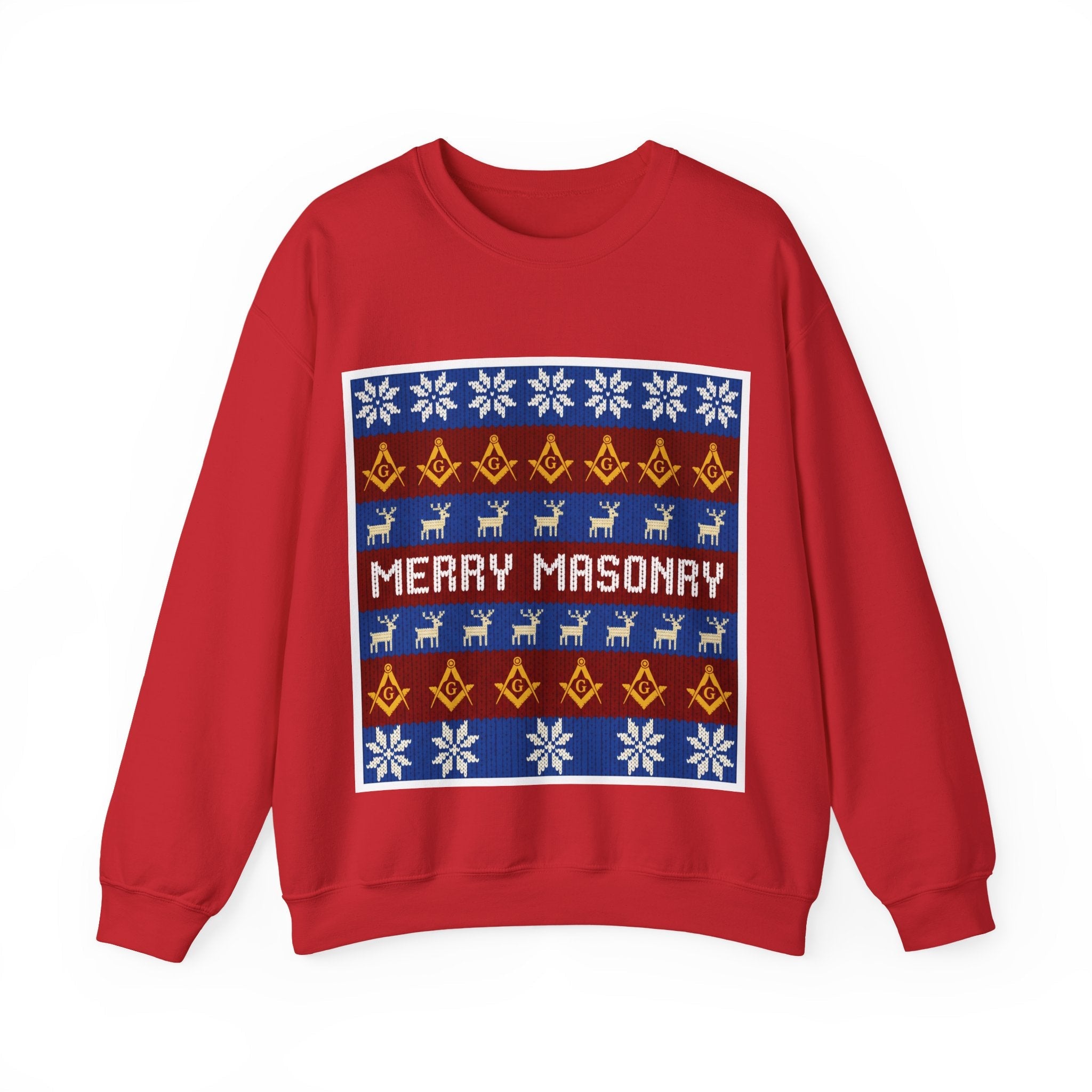 Merry Masonry Masonry Sweatshirt Printify
