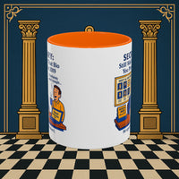 Masonic Mugs - Waiting Game - Secretary Printify