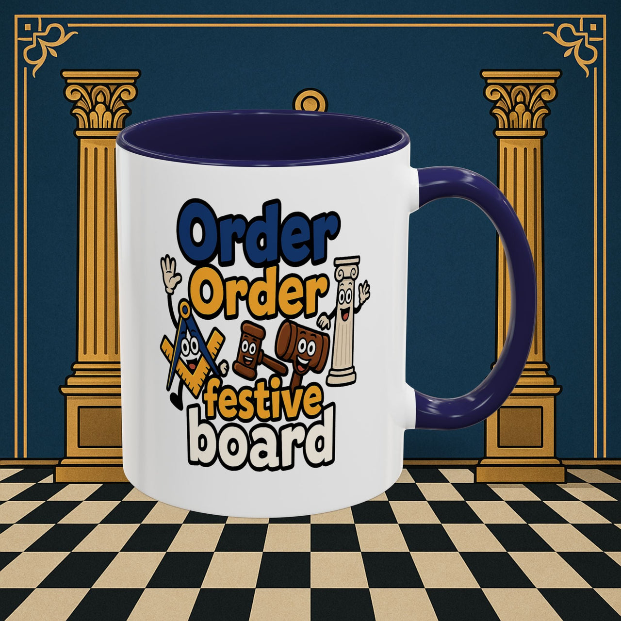 Masonic Mugs - Order Festive Board Printify
