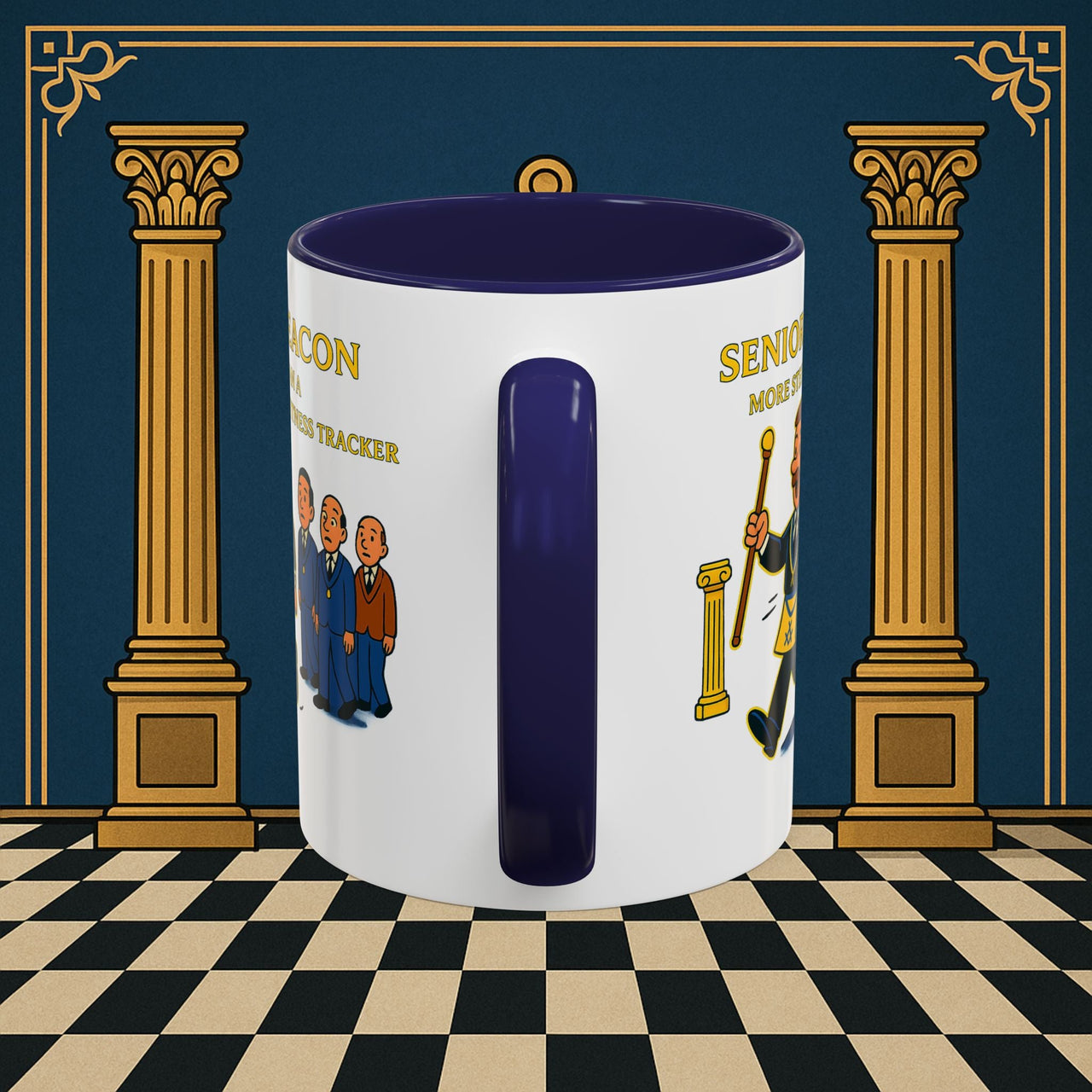 Masonic Mugs - Stepping Out - Senior Deacon Printify