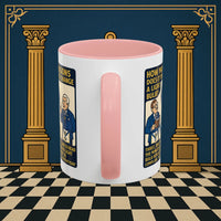 Masonic Mugs Ready to Go – How Many Masons? (Accent Coloured 11oz Mug) Printify