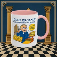 Masonic Mugs - Maestro of Melodies - Organist Printify