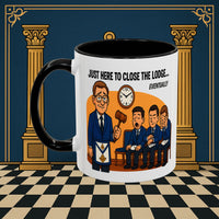 Masonic Mugs - Lodge of Endless Deliberation - Senior Warden Printify