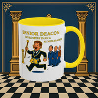 Masonic Mugs - Stepping Out - Senior Deacon Printify
