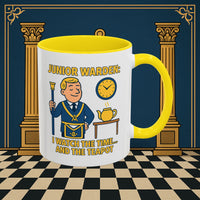 Masonic Mugs - Masonic Moments: Lodge Officer's Tea Time, Junior Warden Printify