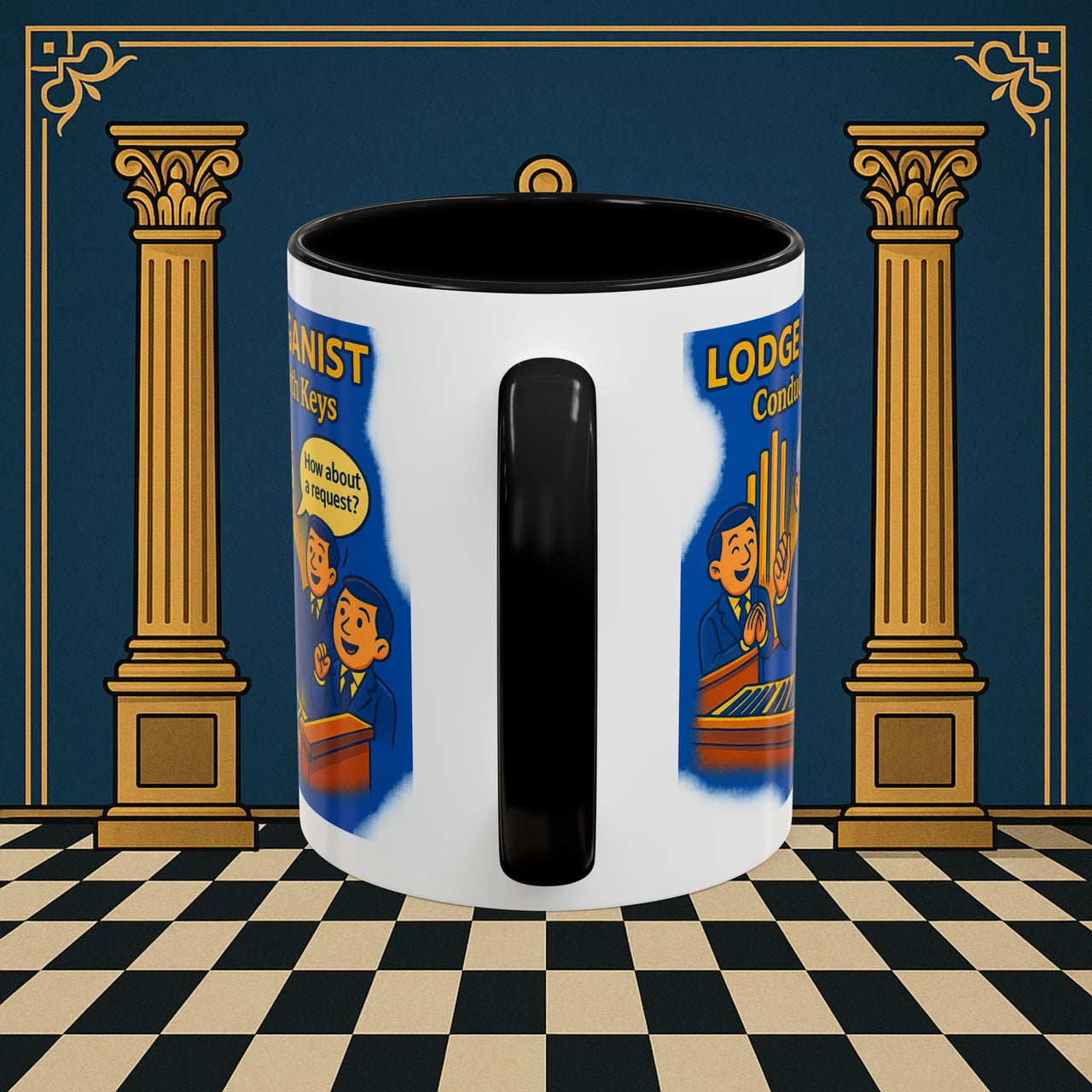 Masonic Mugs - Masonic Melodies - Organist Printify