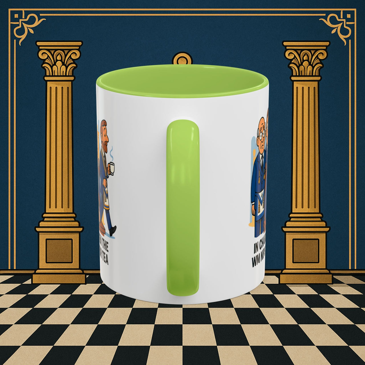 Masonic Mugs - Tea Time Troubles - Senior Warden Printify