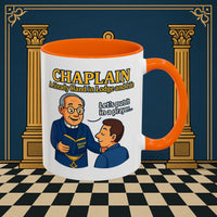 Masonic Mugs - Divine Guidance - Chaplain Printify