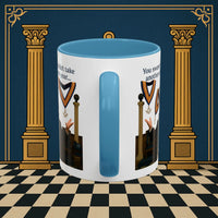 Masonic Mugs Ready to Go – Another Office? Go On Then… (Accent Coloured 11oz Mug) Printify