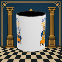 Masonic Mugs - Refreshment of Reason - Steward Printify