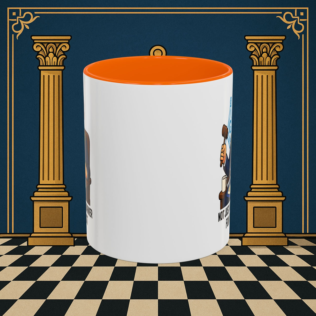 Masonic Mugs - Masonic Majesty - Senior Warden Printify