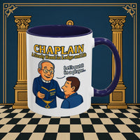 Masonic Mugs - Divine Guidance - Chaplain Printify