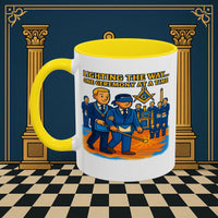 Masonic Mugs - Illuminated Brotherhood - Senior Deacon Printify