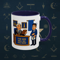 Masonic Mugs - The Masonic Moment - Worshipful Master Printify