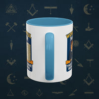 Masonic Mugs - Masonic Meetings Madness - Worshipful Master Printify