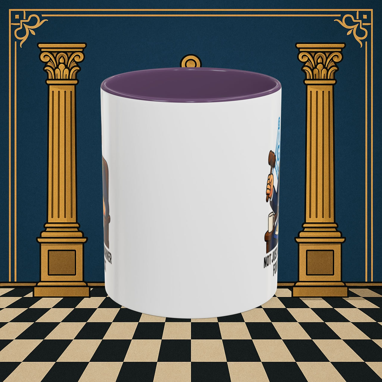 Masonic Mugs - Masonic Majesty - Senior Warden Printify