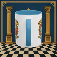 Masonic Mugs – Gavel & Glamour: A Toast to the Ladies (Accent Coloured 11oz Mug) Printify